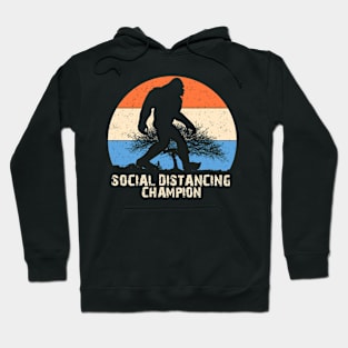 Bigfoot Social Distancing Champion Hoodie